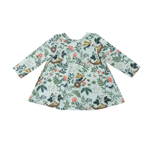 Woodland Bird And Nest Smocked Top and Leggings