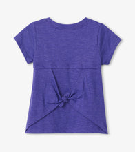 Load image into Gallery viewer, Roller Girl Tie Back Tee - Purple Coralities