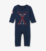 Load image into Gallery viewer, Ski Bum Baby Romper