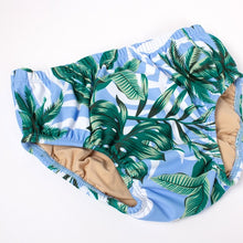 Load image into Gallery viewer, Diaper Cover - Blue Palm