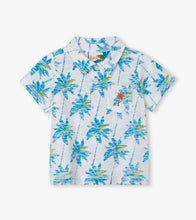 Load image into Gallery viewer, Palms Baby Polo Tee - White