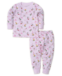 Frosty Friends Pajama Set Snug PRT - Pink