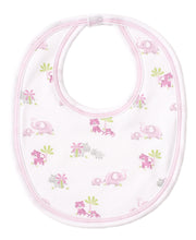 Load image into Gallery viewer, Safari Siblings Bib PRT - Pink