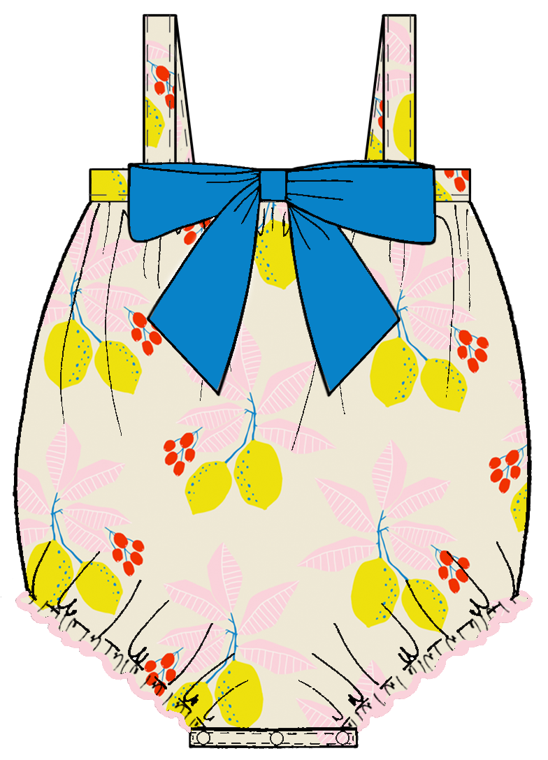 Angeline Bubble - Antique White Lemons