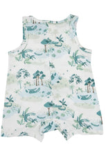 Load image into Gallery viewer, ALLIGATOR POND Shortie Romper