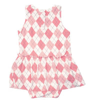 Load image into Gallery viewer, ARGYLE PINK Bodysuit W/ Skirt