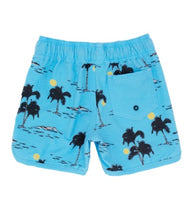 Load image into Gallery viewer, Aloha Nights Baby Boardshort - Blue Grotto
