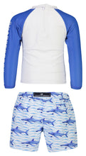 Load image into Gallery viewer, School Of Sharks Baby LS Set