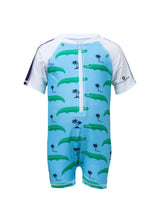 Load image into Gallery viewer, Croc Island SS Sunsuit
