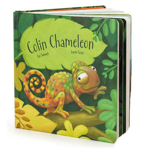 Colin Chameleon Book Jellycat