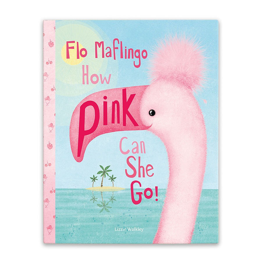 Flo Malfingo How Pink Can She Go Book Jellycat