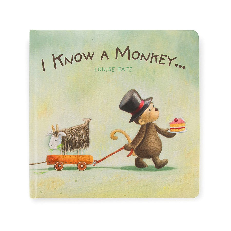 I Know A Monkey Book Jellycat