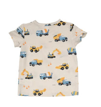 Load image into Gallery viewer, CONSTRUCTION TRUCKS Crew Neck  Tee &amp; Short Set
