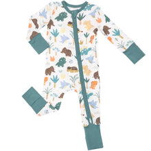 Load image into Gallery viewer, CUTE DINO 2-Way Zipper Romper
