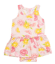 Load image into Gallery viewer, Citrus Skirted Onesie