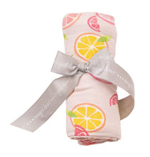 Load image into Gallery viewer, Citrus Swaddle Blanket 45X45
