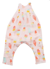 Load image into Gallery viewer, Cool Sweets Tie Back Romper