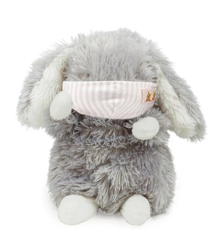 Toy Face Mask - Gray Pinstripe