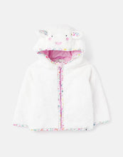 Load image into Gallery viewer, Cuddle Zip Through Character Fleece - White Sheep