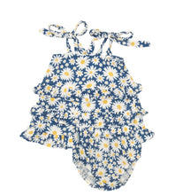 Load image into Gallery viewer, DAISY DAYS Tiered Sundress W/ Back  Smocking &amp; Diaper Cover