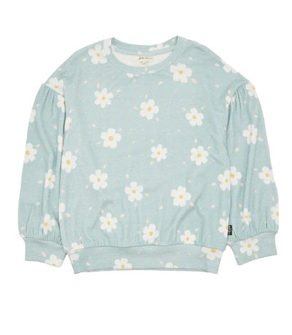 Daisy Pullover - Sea Foam