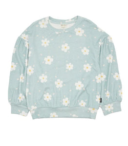 Daisy Pullover - Sea Foam