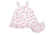 Load image into Gallery viewer, Deep Blue Sea Sundress/ Diaper Cover