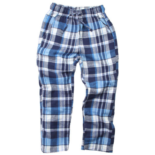 Plaid Pant F19 VU Blue