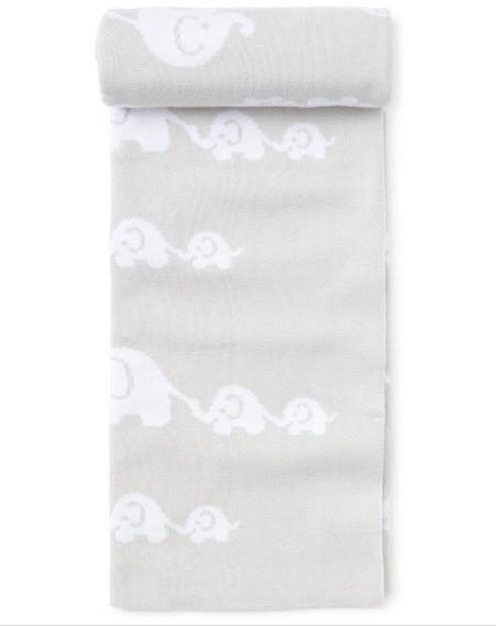 Elephant S14 Novelty Blanket - Grey