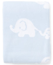 Load image into Gallery viewer, Elephant S14 Novelty Blanket - Light Blue