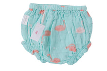Load image into Gallery viewer, Flamingo - Muslin Ruffle Back Top &amp; Bloomer