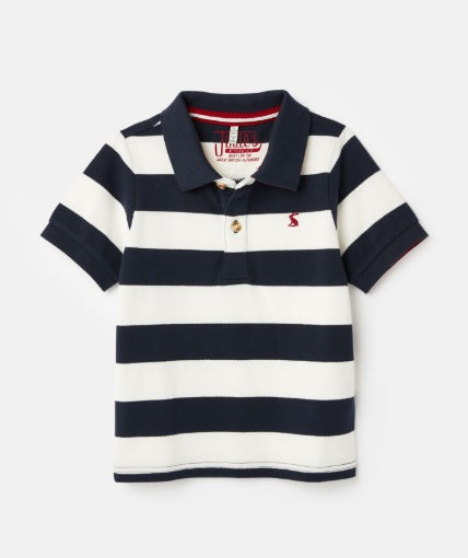 Filbert Stripe Polo Shirt - Navy Stripe