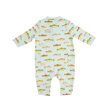 Load image into Gallery viewer, Freshwater Fish Romper Blue