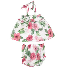 Load image into Gallery viewer, HIBISCUS Ruffle Top &amp; Bloomer