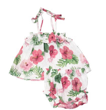 Load image into Gallery viewer, HIBISCUS Ruffle Top &amp; Bloomer