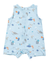 Load image into Gallery viewer, Happy Ocean Sleeveless Shortie  Romper