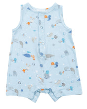 Load image into Gallery viewer, Happy Ocean Sleeveless Shortie  Romper