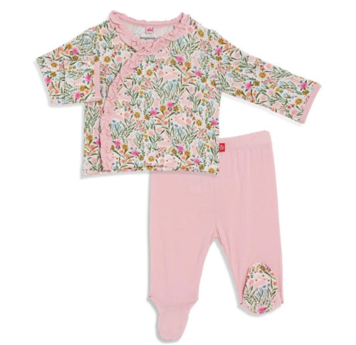 Hunny Bunny Modal Magnetic 2 Piece Kimono Set