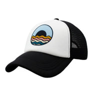 Load image into Gallery viewer, Icon Trucker Hat - Black/White