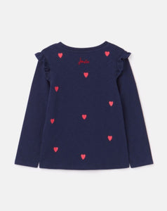 Joya Front and Back Top - Navy Icon