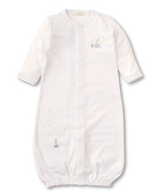 Load image into Gallery viewer, Premier Brigantine Conv Gown w/ Hand EMB - White/Lt Blue
