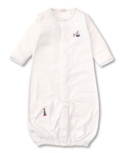 Load image into Gallery viewer, Premier Brigantine Conv Gown w/ Hand EMB - White/Navy