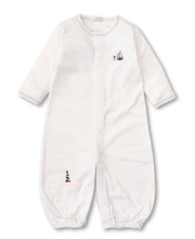 Load image into Gallery viewer, Premier Brigantine Conv Gown w/ Hand EMB - White/Navy