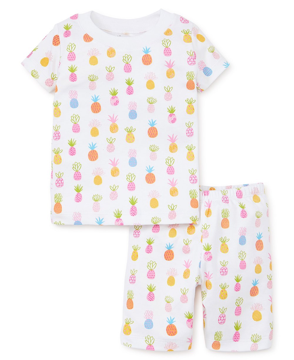 Pineapples Short Pajama Set