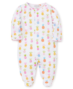 Pineapples Print Footie