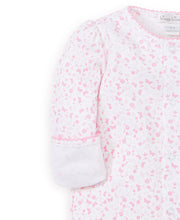 Load image into Gallery viewer, Mini Blooms Print Footie - Pink
