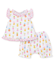 Load image into Gallery viewer, Pineapples Sunsuit Set