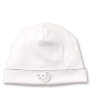 Load image into Gallery viewer, Pique Night Moon Hat - White