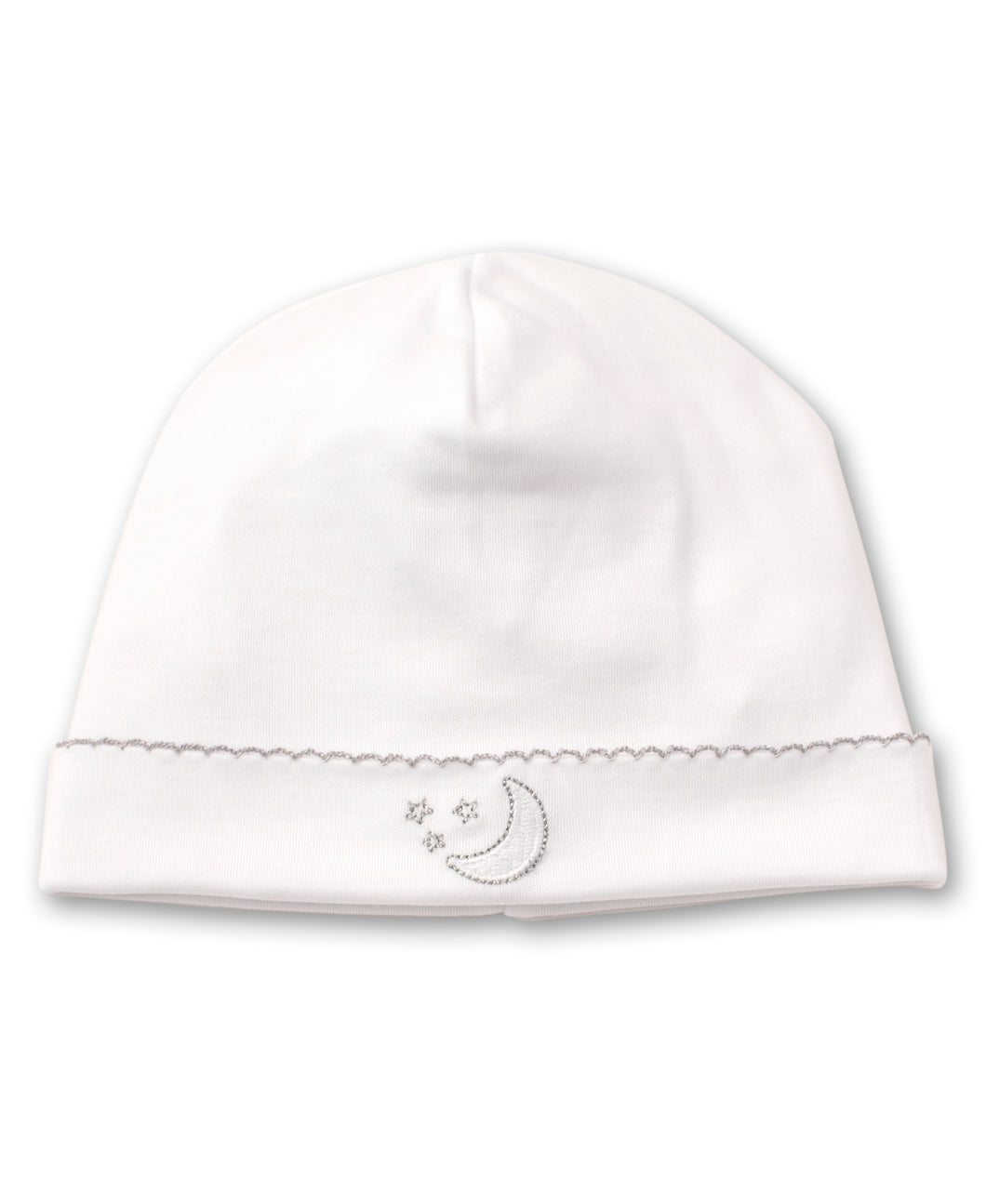 Pique Night Moon Hat - White