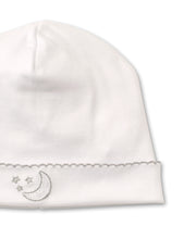 Load image into Gallery viewer, Pique Night Moon Hat - White